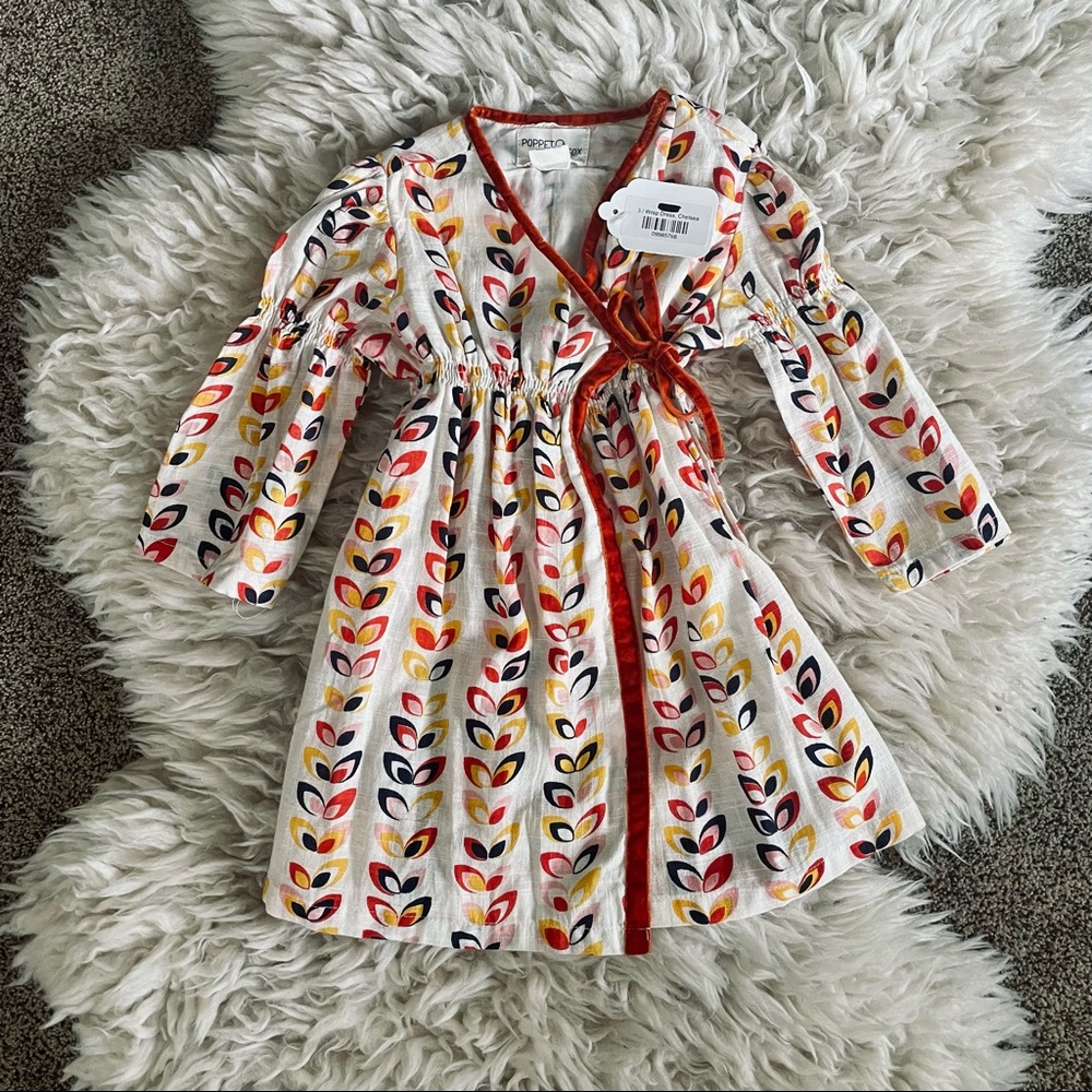 Poppet & Fox wrap dress, chelsea / Size 3 & Size 5